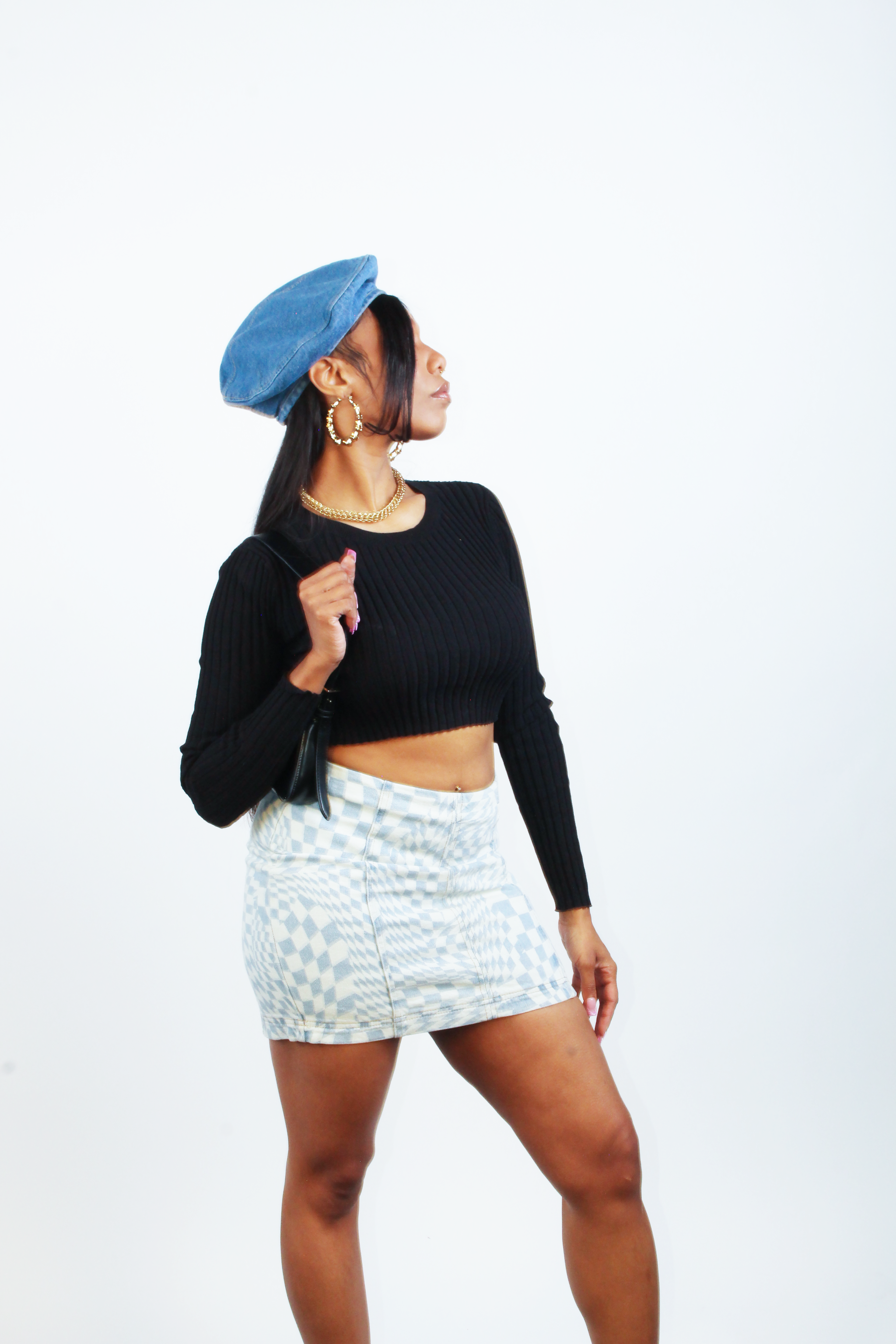 Black Long Sleeve Top