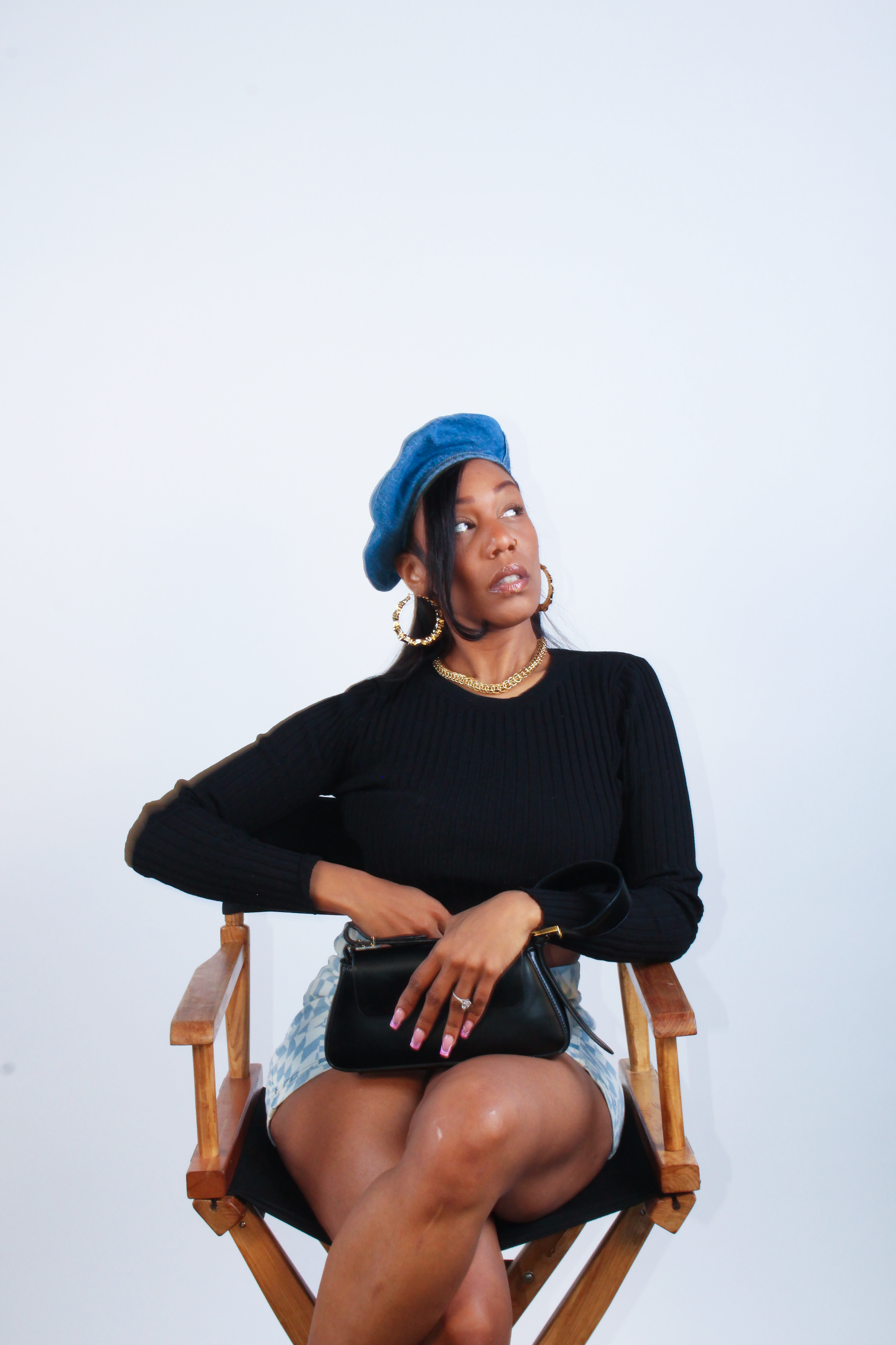 Black Long Sleeve Top