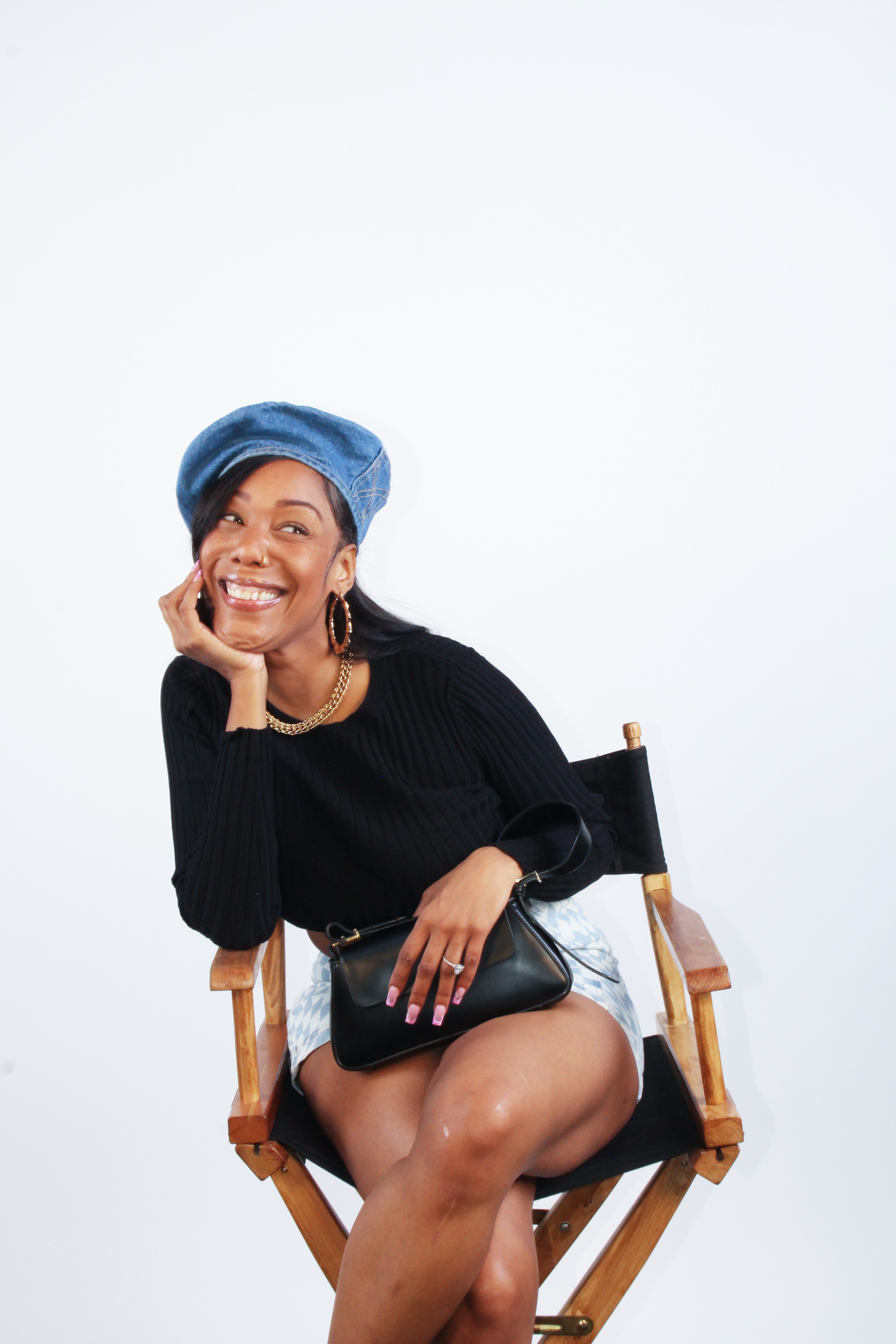 Black Long Sleeve Top