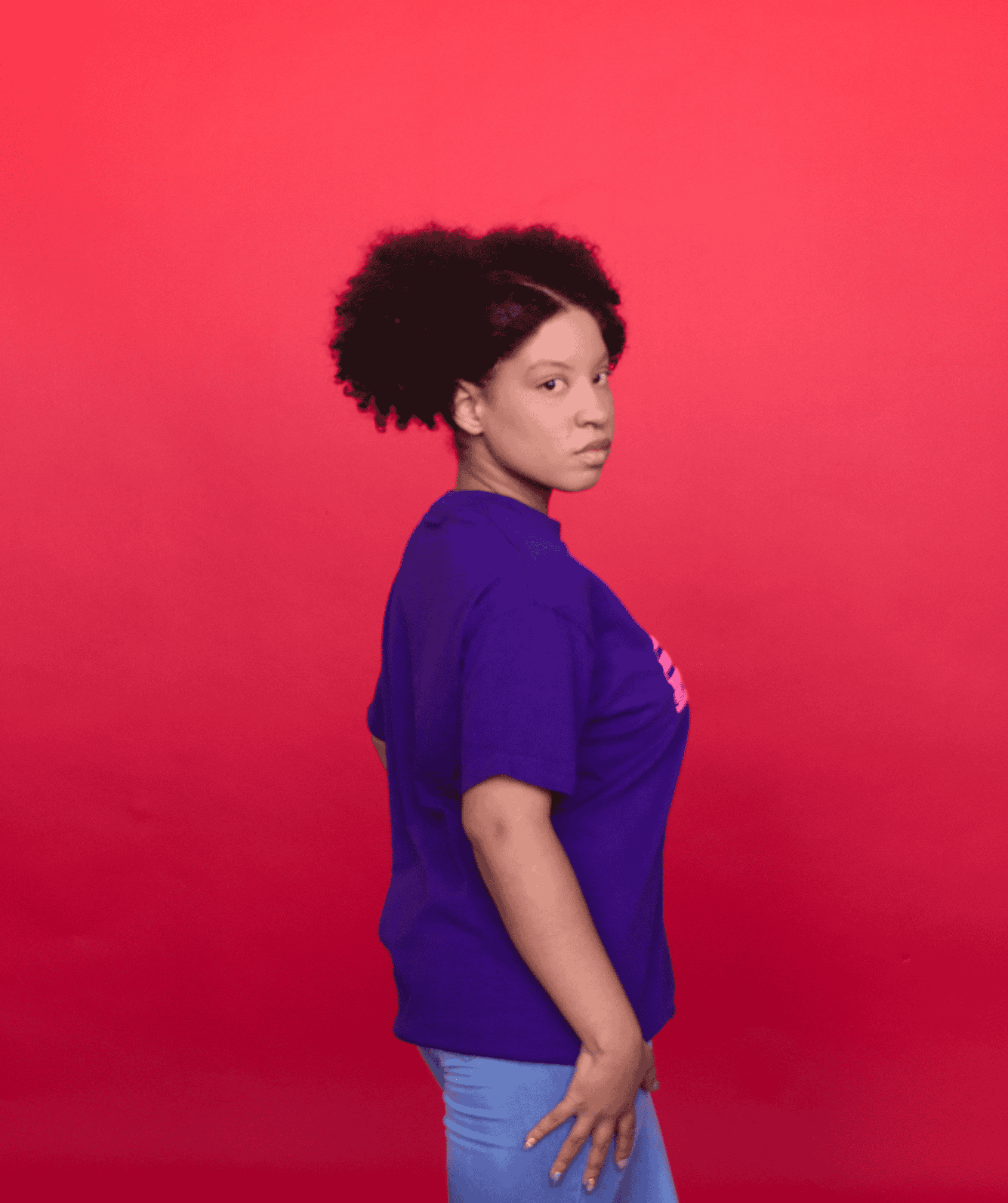 2000s Purple Vacay Tee